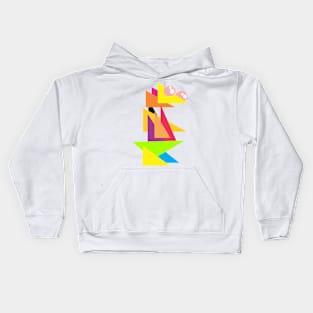 Triangle MOnster Kids Hoodie